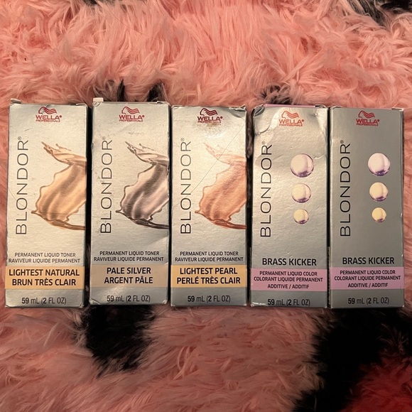 Wella Other - NEW IN BOX Wella Professional Blondor Toner 2oz BUNDLE